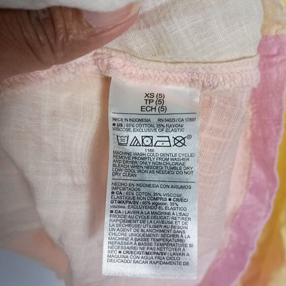 Old Navy Girls Dress 5T Smocked Fit & Flare Flutter Sleeve Printed NWT $34.99 - Picture 4 of 6